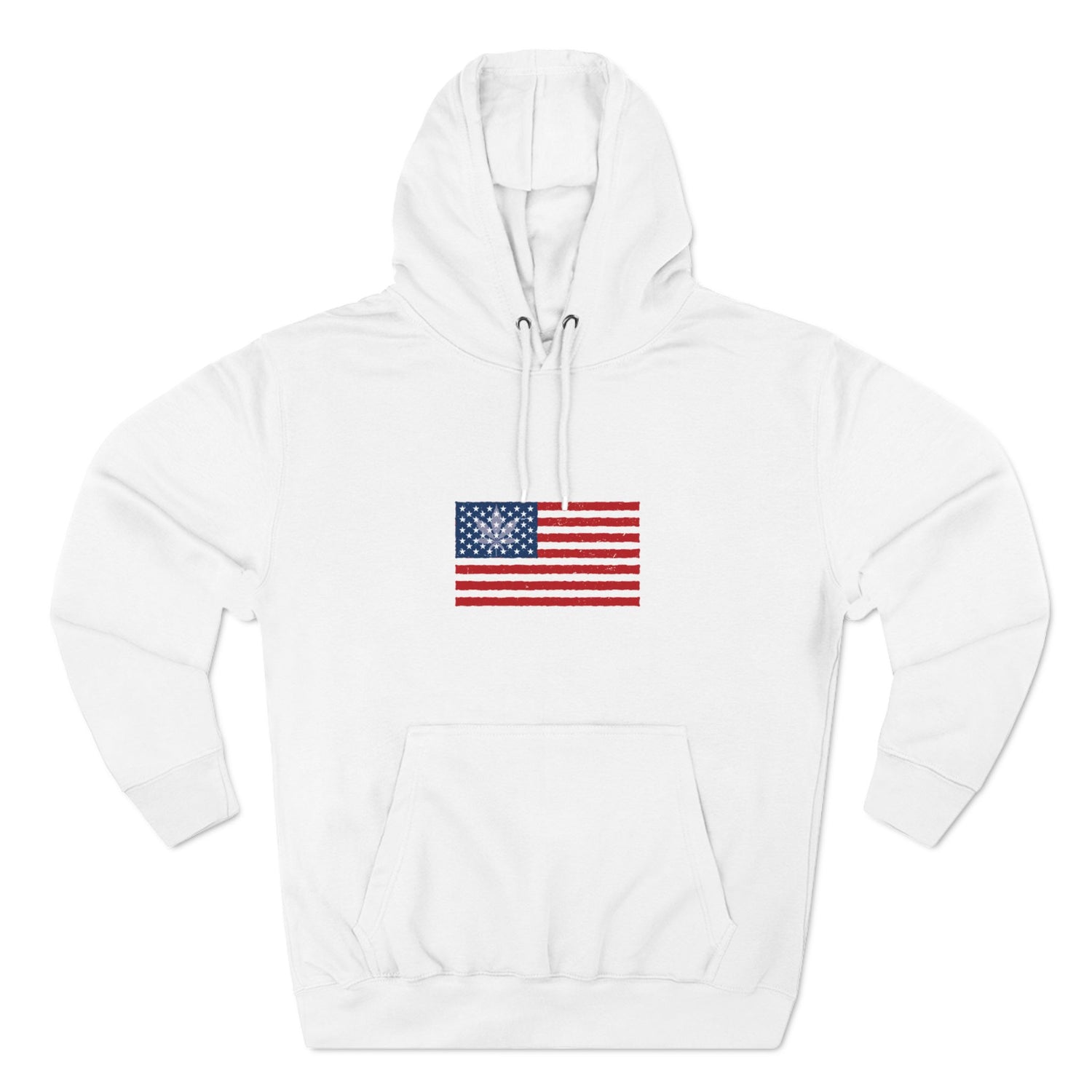 Three-Panel Fleece Hoodie