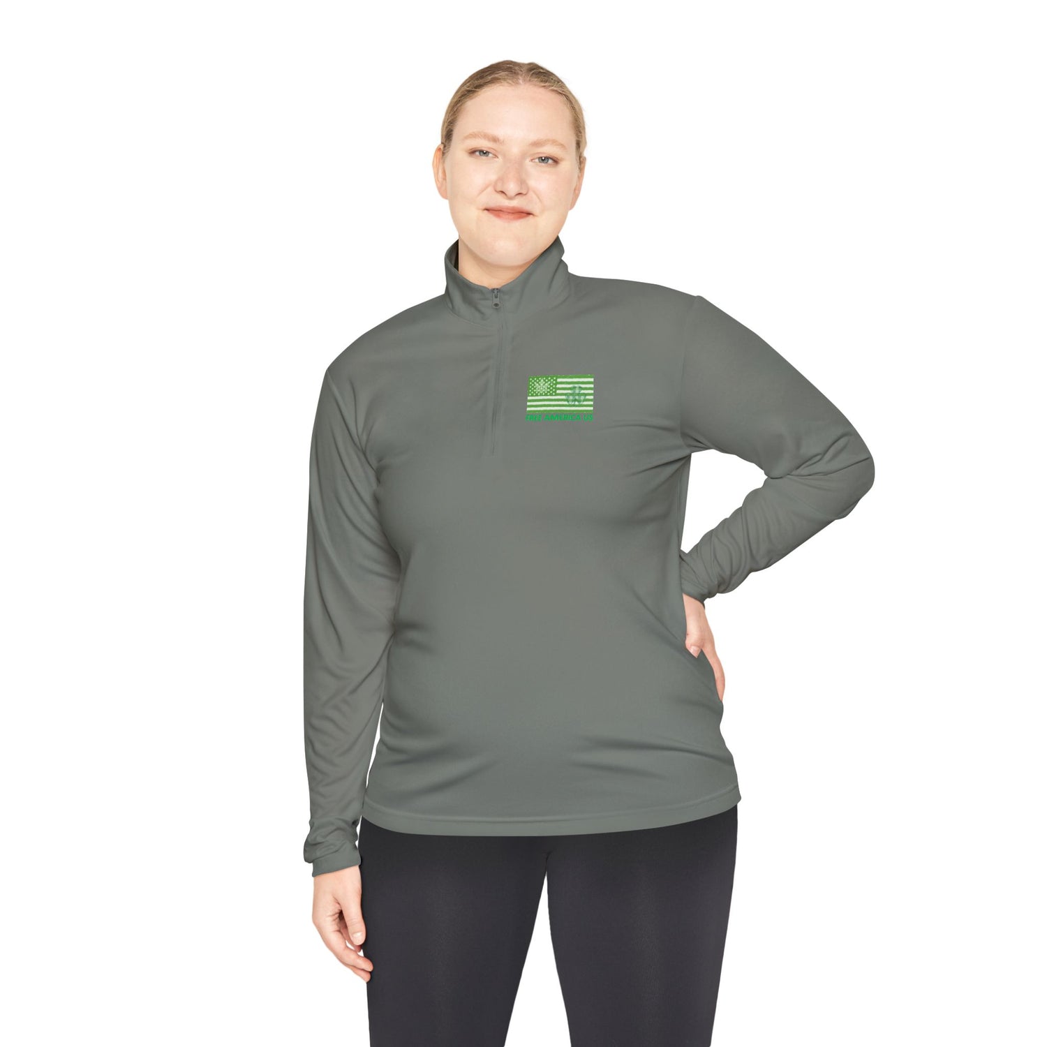 Unisex Quarter-Zip Pullover